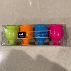 Zak ! Designs egg cup set 4 pieces